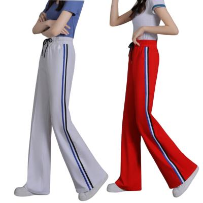 China Anti-wrinkle Custom trousers for women high waist ladies bell bottom korean trousers for women for sale