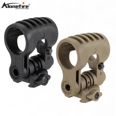 China Scope Mount Alonefire M340 25mm Tactical Helmet Sling Adapter for Quick Clip Mount Flashlight Helmet Black Helmet Outdoor Sports Cycling Headl for sale