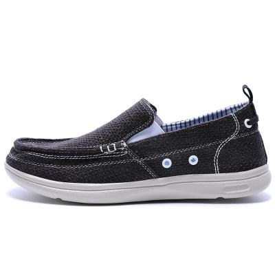 China Wholesale Fashion Trend Breathable Slip On Fabric Shoes Canvas Shoes For Men for sale