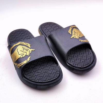 China 2022 New PVC CUSHIONING Printed Indoor Couple Slippers For Men for sale