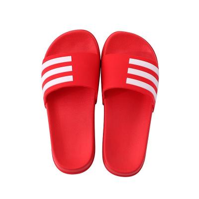 China New PVC Logo Multiple Colors Couple Home CUSHIONING Customized Comfortable Unisex Slips Slippers for sale