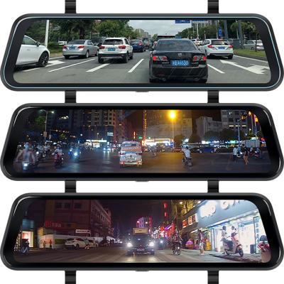 China Build-in WiFi mirror dash cam on live streaming support sim 4g cloud car dash camera for sale