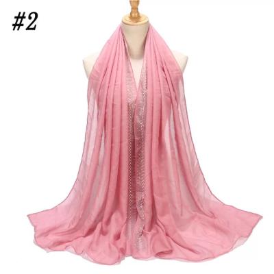 China Wholesale newest popular new arrival cotton squishy hijab for women muslim scarf shawl hijab for sale