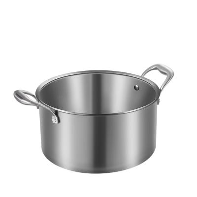 China Factory Manufacture Various Large Stocked Stainless Steel Soup Serving Pot for sale