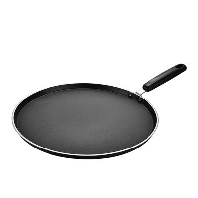 China Latest Design 3003 New Arrival Aluminum Alloy Kitchen Flat Slant Frying Pan for sale