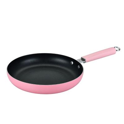 China Factory Price Induction Frying Pan 28cm Traditional Cheap Aluminum Egg Omelet Steak Pan Cookware Handle Nonstick Casserole for sale