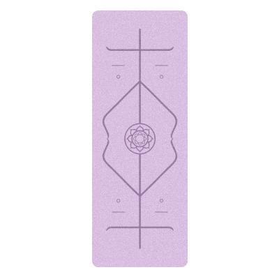 China Fitness yoga mat custom colors Natural Pure eco-friendly anti-slip yogo mat Free mockup NBR pilates yoga mat for sale