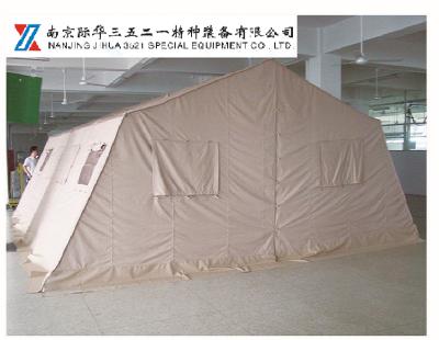 China Military Tent 20 SQUARE METER 4X5 Meter Frame International General Structure Extended Type Military Tent for sale