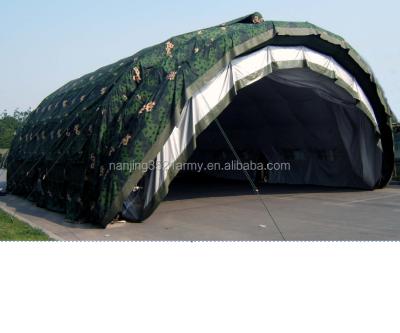 China Large Span Military Inflatable Camouflage / Field Game Army Tents for sale