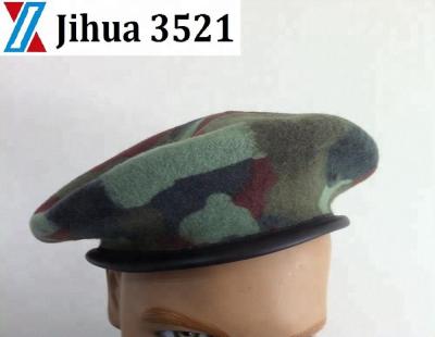 China Wool Supply Jihua Brand Israel Defense Force Camouflage 100% Wool Beret for sale