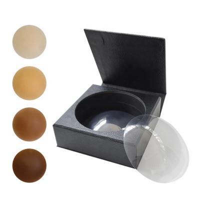 China Women Brown Round Silicone Nipple Cover Silicone Nipple Cover Invisible Breast for sale