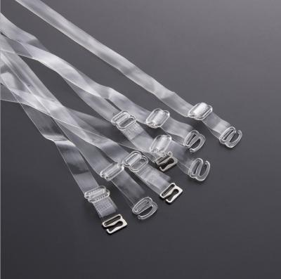 China Multifunctional high quality wholesale invisible clear elastic removable bra ties transparent accessories for sale