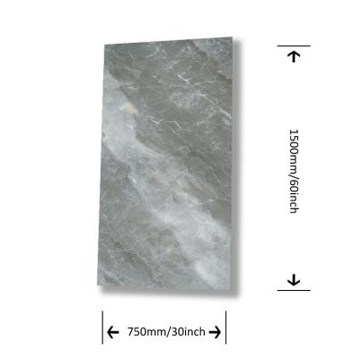 China Polished / Honed Matte Stone Marble Slate Artificial Wall Tiles Natural Tile Non Slip Dappled Black Travertine Flooring Tile for sale