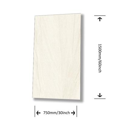 China Polished / Honed Matte Ceramics Floor Tile 3d Elevation Paving Wall Tile For Kitchen Standard Size White Indoor Lobby Hall Tiles for sale