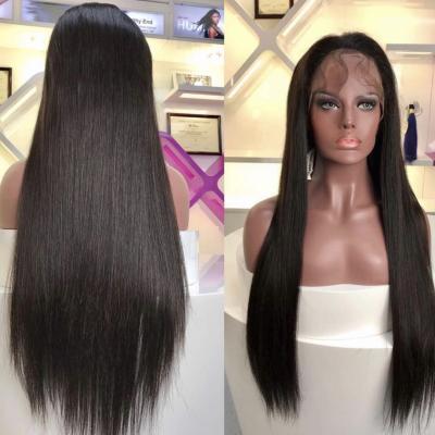 China Wholesale Brazilian Straight Human Hair Lace Front Wigs 30 Inches Straight Human Hair Wigs for sale