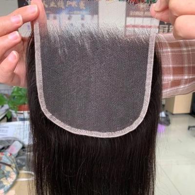 China Free Part Lace Closure 5*5 HD Lace Closure Straight Natural Brazilian Curly Straight Virgin Human Hair Color for sale