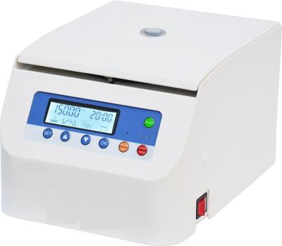 China Máquina de microcentrifugadora de alta velocidad de 10x5 ml con encimera 16500 rpm en venta