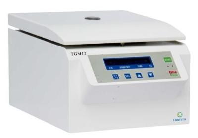 China 12000 r/min Verstelbare microhematocriet capillaire buiscentrifuge voor laboratorium / medisch centrum Te koop