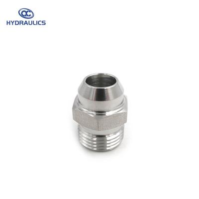 China Pipe Lines Connect OEM SS316 SS304 Metric Stainless Steel Tube Fittings for sale