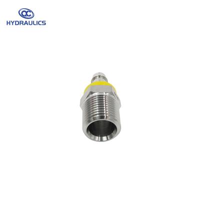 China oil gas water union elbow stainless steel fitting ss316 push in fittings hose connectors for sale