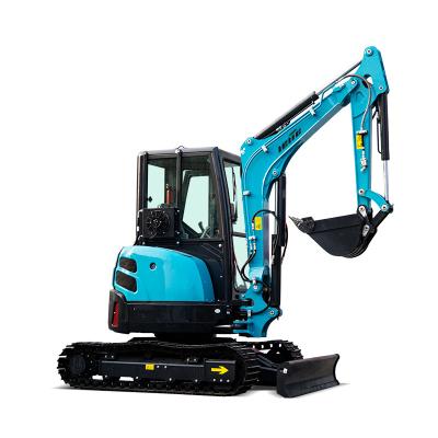 China Building Material Shops China 3.5 Ton Mini Backhoe Diesel Hydraulic Mini Excavator Crawler Digger Strong Stick Power Digger for sale