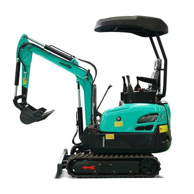 China Construction Material Shops Fast Swing Speed ​​Micro Excavator Mini Excavator 1.7t Digger Fully Equipped Small Construction Digger for sale