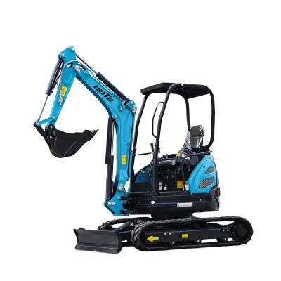 China Building Material Shops Mini Excavators Digger Excavator 2.6 Ton Small Digger Hydraulic System 2.6 Ton CE From Europe Asia Free Shipping for sale