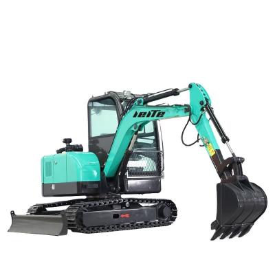 China Building/agriculture china hot saling excavator 4 ton mini multifunctional excavator hydraulic crawler digger mini for garden construction for sale