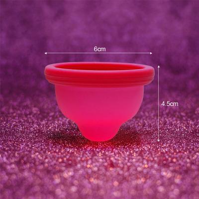 China Amazon Wholesale Reusable Silicone Medical Cup Organic Menstrual Period Cups Menstrual Cup For Women for sale