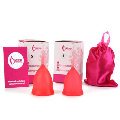 China Free Sample Organicup Cup Menstrual Cup High Quality Eco-friendly Mini Size Medical Silicone Menstrual Cup for sale