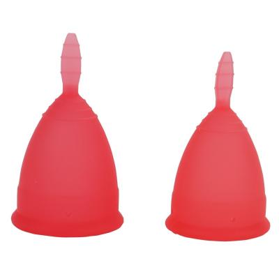 China 100% Medical Grade Silicone Material Durable Organic Silicone Menstrual Cups Customized Packing Menstrual Cup for sale