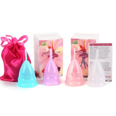 China Medical Healthy Wholesaler Degrade Lady Heathy Silicone Menstrual Cup for sale