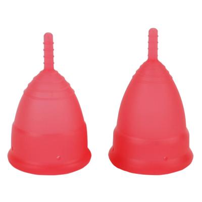 China Wholesale Reusable 100% Medical Silicone Reusable Menstrual Cup for sale