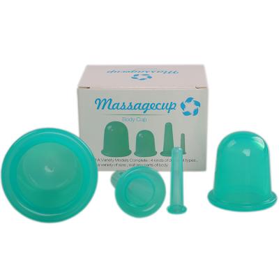 China Convenient Silicone Massage Cups For Cupping | Cellulite Suction Cup And Silicone Cupping Therapy Sets for sale