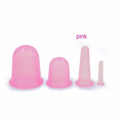 China Safe Hot Anti Cellulite Silicone Cupping Sets Massage Vacuum Body And Facial Silicone Massage Cup for sale