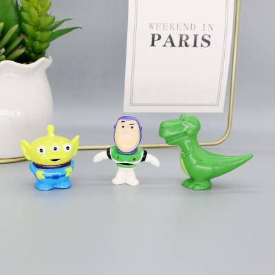 China OEM 3styles Cartoon Toy Story 4-5cm Action Figure For Capsule Toys Christmas Gifts for sale