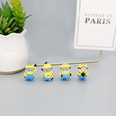 China 4 styles Mini Resin Cartoon Statues /Figurines home decoration Toy Gifts for sale