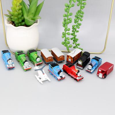 China Whosale Direct Sales 12 Styles Thomas Plastic Train Intelligent Assembled Figures Track Toy for sale