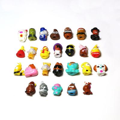 China Plastic Hot Selling Small Waste Package Figures Gashapon Capsule Toys For Vending Machine for sale