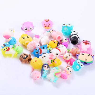 China PU Foaming Slow Rising Squishy Toys Cute Cartoon Toy Decompression Finger Animal Dolls Pencil Pen Top Case for sale