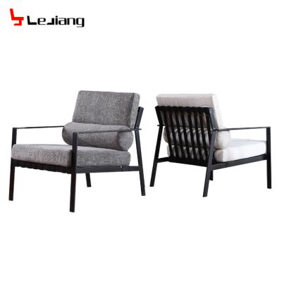 China Simple Leisure Chair Free Sample Velvet Leather Japan Furniture Floor Modern Fabric Restaur Armchairs Living Room TV Accent Sofa Chair for sale