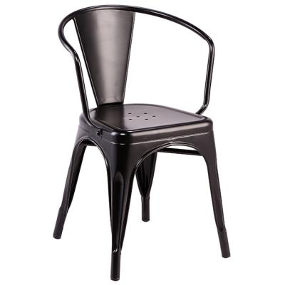 China Free Sample Modern Dining Stackable Frame Cafe Copper Industrial Luxury Distress Black Antique Velvet Plastic Dine Leather Metal Chair for sale