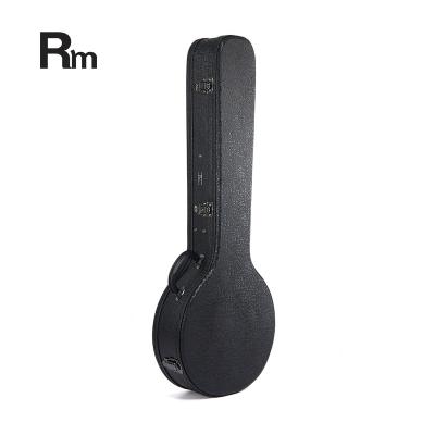 China OEM Customer Size Banjo WC03 Rainbow Rm Music Vending Case Instrument Wooden Cases Outdoor Cuckoo Hot Imitation Leather Banjo for sale