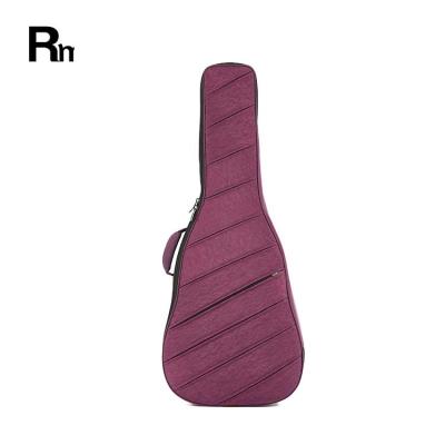 China Wholesaler Low Price Plastic PE Hard Rainbow Rm GB07 Latest Fashion Design Fit Acoustic Guitar Waterproof Bag for sale