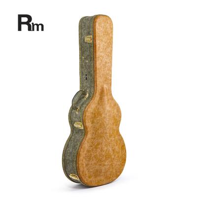 China Rm WC01 Rainbow Music Leather Wooden Guitar Bass GA Gitar/PU Form Acoustic Guitar Case Musical Instrument Cases And Bags Factory for sale