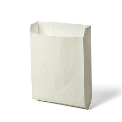 China BIODEGRADABLE Customized White Paper Snack Bags For French Fries for sale