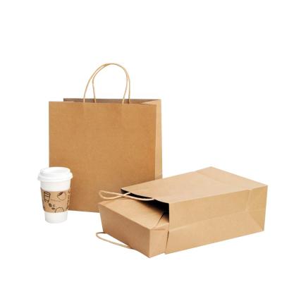 China Wholesale Recyclable Kraft Paper Coffee Delivery Bags For Packaging for sale