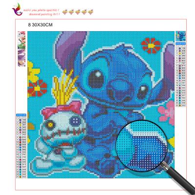 China Wholesale Style Animal Diamond Kits Wall Art Diamond Painting With and 3D Painting for sale