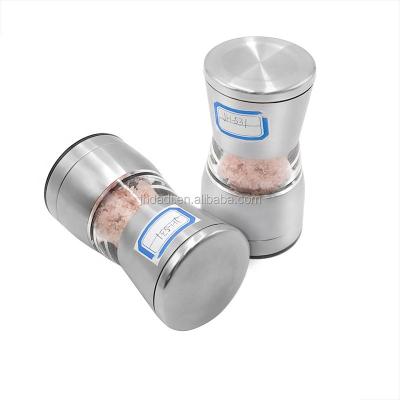 China Sustainable Salt And Pepper Mill Glass Salt And Pepper Shaker Salt And Pepper Grinder for sale