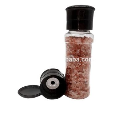 China Country Hot Selling Plastic Bottle Spice Grinder Manual Grinder Lid With Plastic Spice Bottle 200ml Wholesale for sale